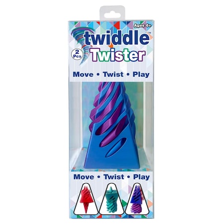 Zorbitz Twiddle Twister Toy Assorted 2 pc 8446