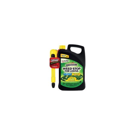 Spectracide RTU Weed Stop, Liquid, Spray Application, 1.33 gal Brown HG-96544