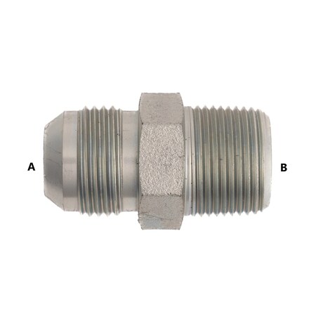 Bailey Male JIC to M Pipe Straight - 1 5/16-12 A, 1-11 1/2 B FG2404-16-16