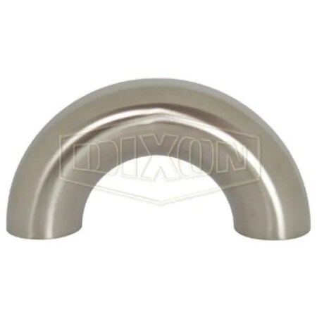 Dixon 180Deg Weld Return Bend, 316L SS, Domestic B2WUL-R400P