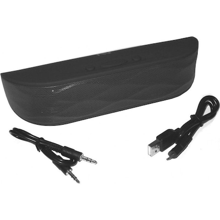 Nutek Bluetooth Stereo Speaker w/Microphone COLOR: BLACK BT2102M1