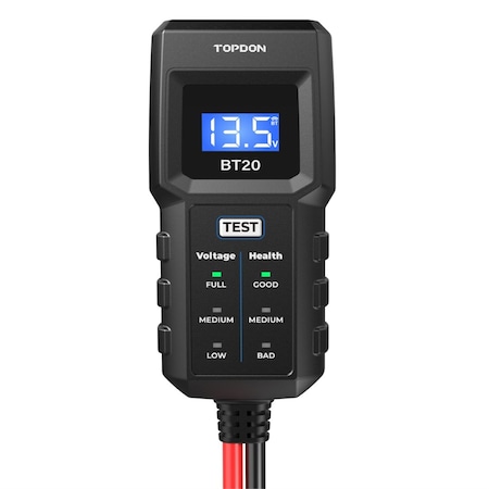 Topdon Bt20 - Battery Load/Voltage Tester, Cranking & Charging Test W/App TD52130066