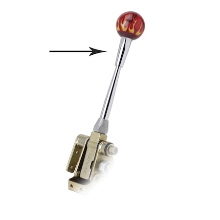 Lokar SK-6879 0.37 in.-24 Shifter Knob Adapter LOKSK6879