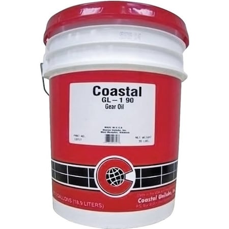 Coastal Coastal 13717 Gear Oil Light Amber, 35 lb 13717