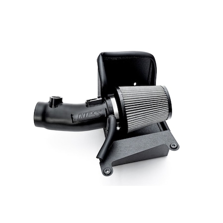 Hps Performance Air Intake Kit with Heat Shield, Black, 827-741WB