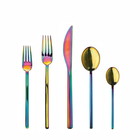 Mepra Due Rainbow Flatware  Set - 5 Pcs. 109422005