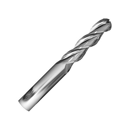 Zoro Select Ball End Mill, 0.5 in, Carbide 315288