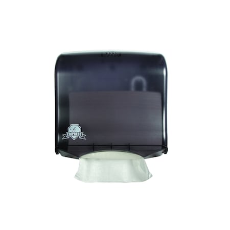 Empress Dispenser for Multifold Towel Black 1 / ea EMP1755