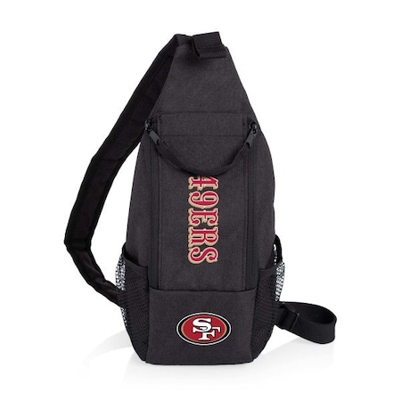 Picnic Time Family Of Brands San Francisco 49ers - Strider Cooler Sling Bag, (Black) 759-00-179-274-2
