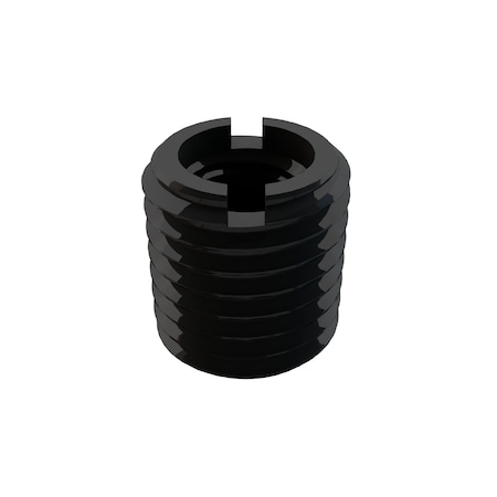 Zoro Select Standard Wall Self Locking Thread Insert, M10-1.50 Int Thrd Sz, Steel EZ-450-10
