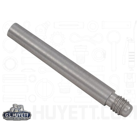 Huyett External Threaded Taper Pin, 300 SS, 2 Pin x 0.192 in Dia x 0.190 in Small End Dia x 1.250 in Length TPTS-02-1250