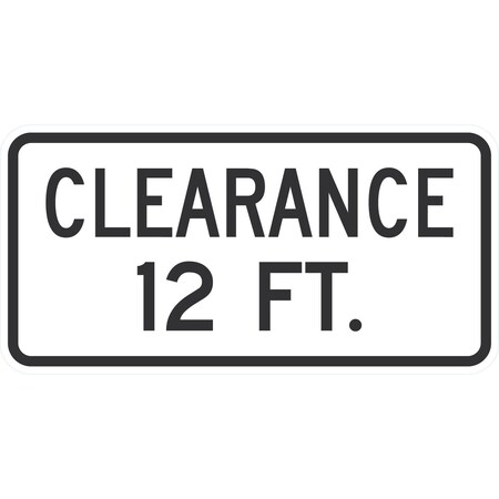 Lyle Clearance 12 FT., 24x12, Engineer Grade, White G-11597-EG_24x12