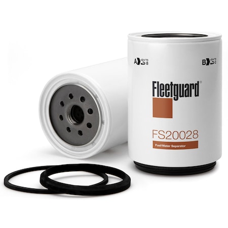 Fleetguard Fuel Filter Spin On/Fuel Cartrg Kit FS20028