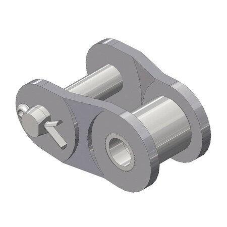 Senqcia 80HOL Heavy Series Single Strand Cottd Off Link, 80H chain, 1P, 1.52 OAW, .312 Pin S-80HOL