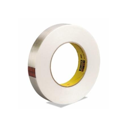 Scotch Filament Tape, 898, 48 mm W x 55 m L, 6.6 mil Thick, Clear 405-021200-39869