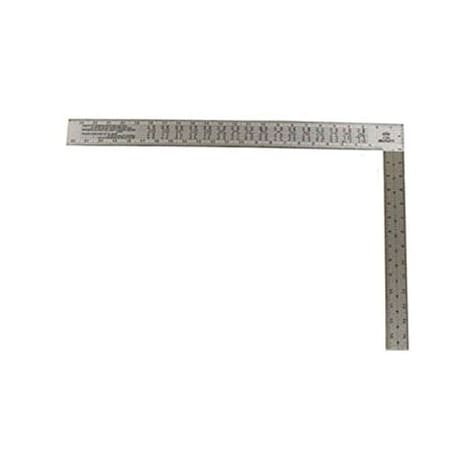 Kraft Tool Kraft Tools Professional Rafter Square Metric 16" x 24" - Steel - Polished SL200P