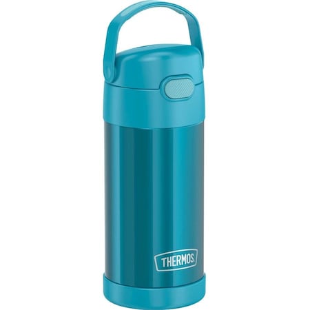 Thermos 12-Ounce FUNtainer Vacuum-Insulated Stainless Steel Bottle (Teal) F4100TL6