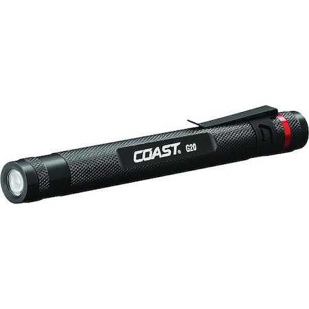 Coast Flashlight, AAA, Black, Plastic 30909