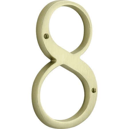 Baldwin Estate Lifetime Satin Brass House Numbers 90678.044.CD