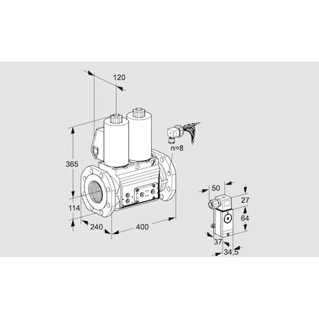 Honeywell Kromschroder VCS9125F05NNALE/PPPP/P2EP KS88204450