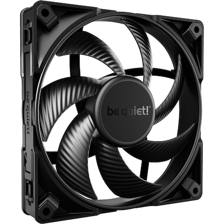 Be Quiet! 140 mm PWM Silent Wings Pro 4 Case Fan, Black BL099