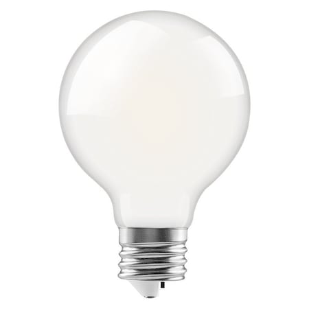 Sylvania LED G25 Globe Light Bulb with 5CCT Selectable Color Temperature, Frosted, Medium Base 42591