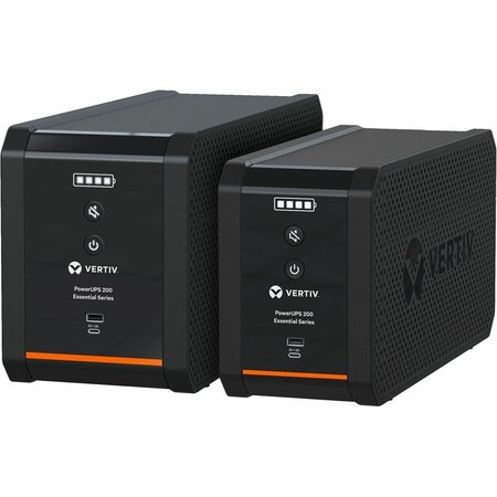 Vertiv POWERUPS 200 ESSENTIAL, 800VA/450W, 120V LINE INTERACTIVE DESKTOP UPS PSA6E-800LVT