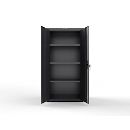 Strong Hold 18 GA Cabinet 3 Shelves - KP Lock 36-243-KP-P