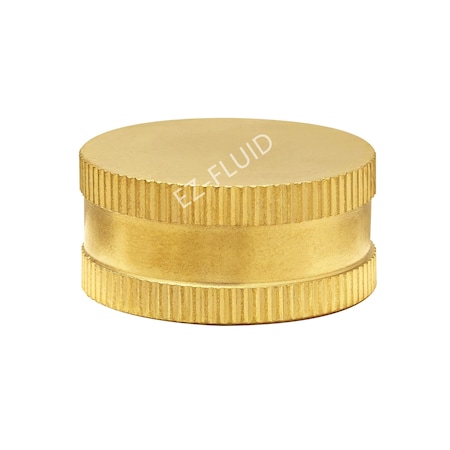 Ez-Fluid 3/4 FHT Garden Hose Cap with EPDM washer EZFD709