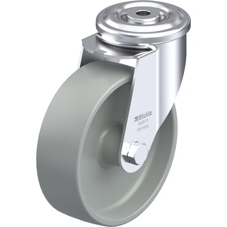 Blickle Kingpin Swivel Cstr, Gry Nylon, 6", 660 lb. LER-POG 150G