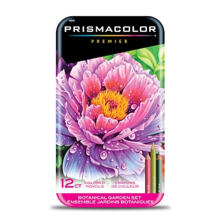 Prismacolor Premier Colored Pencils, Soft Core, Botanical Garden Set, 12-Piece Set 2023752