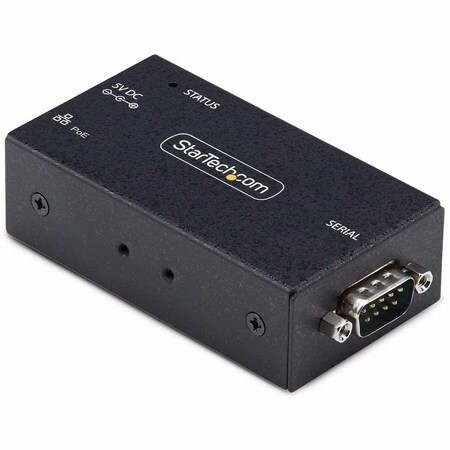 Startech.Com 1-Port Serial to Ethernet Adapter, IP 802.3af PoE Powered Serial Device Server I13P-SERIAL-ETHERNET