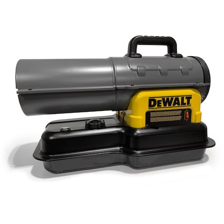 Dewalt DeWalt 50000 Btu/h 1250 sq ft Forced Air Diesel/Kerosene Heater F340669
