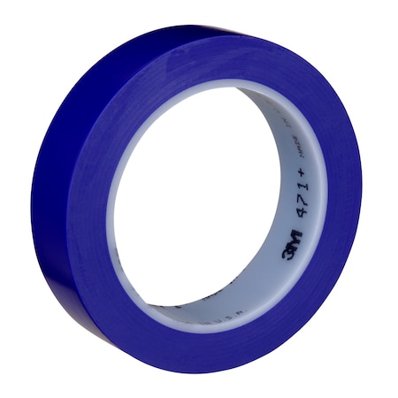 3M Vinyl Tape, Indigo, 1IN X 36 YD 471+