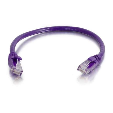 Fasttrack 2 ft. Cat6 Snagless Unshielded-UTP Ethernet Network Patch Cable - Purple FA633850