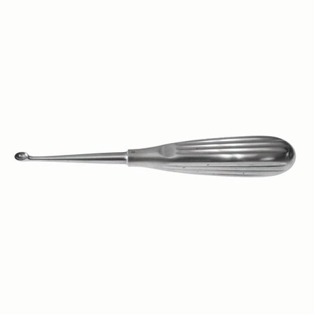 Jorgensen Laboratories Bone Curette Oval #0, 7mm x 8mm J0222