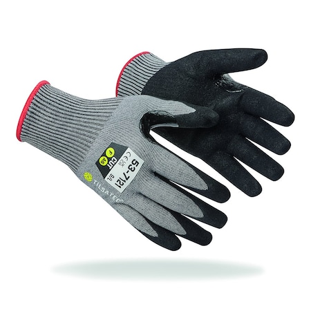 Tilsatec Knit Gloves, White, Full Finger, PR 53-7121-10