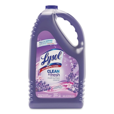 Lysol Clean & Fresh Multi-Surface Cleaner, Bottle, 144 oz, characteristic 88786