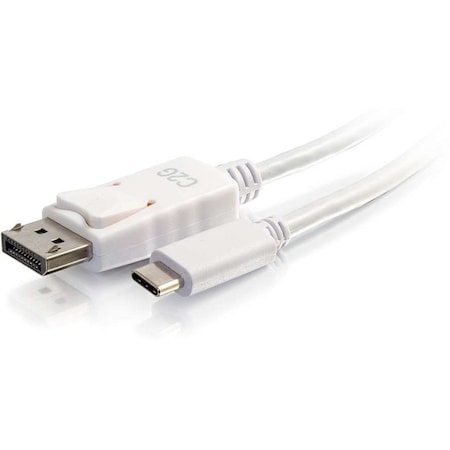 C2G 3 USB C TO DISPLAYPORT CABLE WHITE 26879