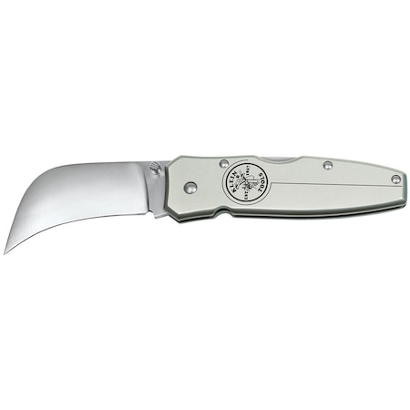 Klein Tools Lockback Knife 2-5/8-Inch Hawkbill Blade, Aluminum Handle 44006