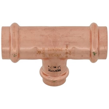 Viega ProPress tee P1 0.75 P2 0.75 P3 0.5 copper 77402