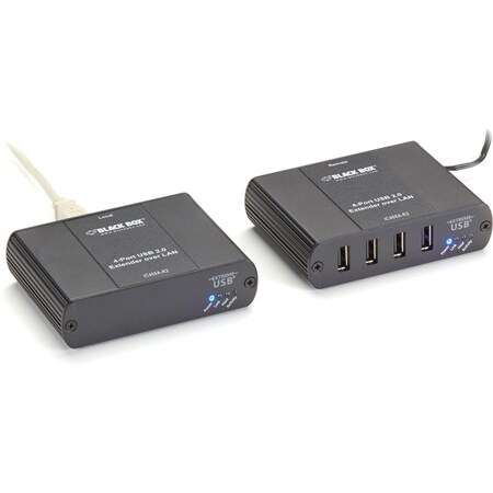 Black Box Black Box USB Extender, USB 2.0, 4-Port IC408A-R2