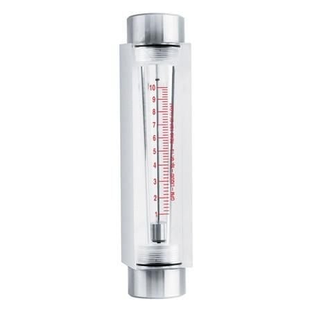 Omega Variable Area Flow Meter, OEM-Style, Water, 1 GPM to 10 GPM, 125 psi, 1 " NPT Female, 54 degC (130 FL7401
