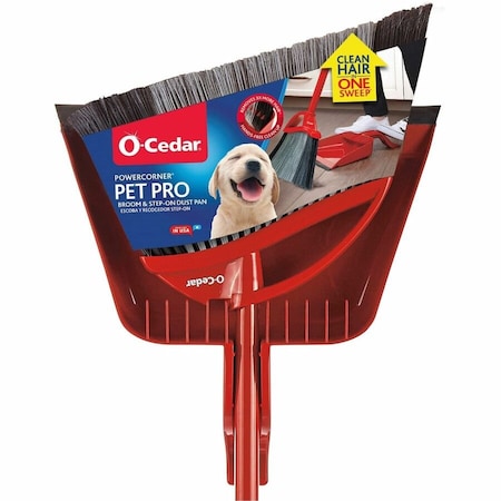O-Cedar PowerCorner Pet Broom 168020