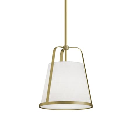 Afx Lizzette 10in Med Base Pendant, Light Antique LIZP10MBLB