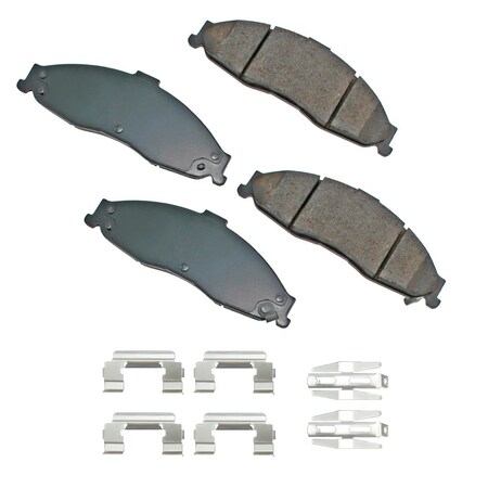 Akebono 98-02 Chev/Pontiac-Camaro/Firebird-Fr Proact Disk Pad, Act749 ACT749