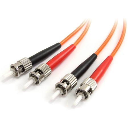 Startech.Com 2M MULTIMODE FIBER PATCH CABLE ST - ST FIBSTST2