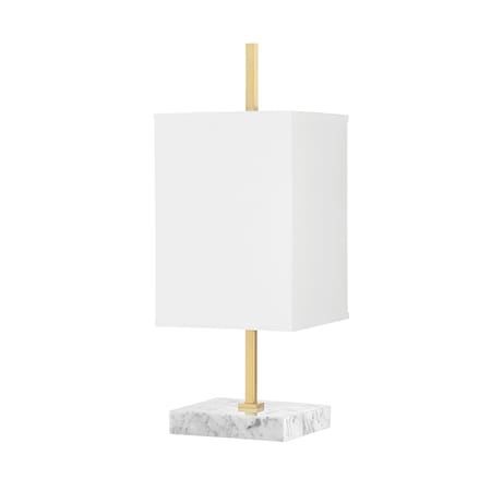 Mitzi Mikaela 1 Light Table Lamp 7 In. Aged Brass HL700201-AGB
