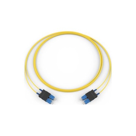 Corning Fiber Optic Jumper, 2 fiber, SC Duplex to SC Duplex, Zipcord Tight-Buffer 727202R5120003M
