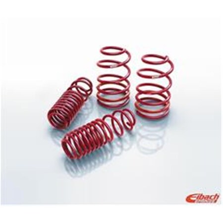 Eibach Sportline Lowering Springs Kit Set of 4, Red EIB4.10528